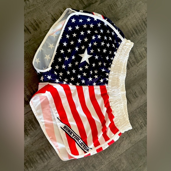 Patriotic Stars and Stripes Men Shorts/limited edition - Picture 1 of 1